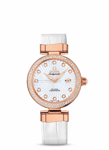 Omega LadyMatic Co-Axial 34 Red Gold / Diamond / MOP 425.68.34.20.55.004 (42568342055004)